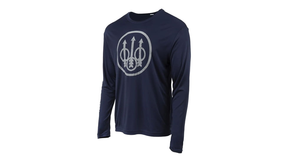 Beretta LS Vintage Trident T-Shirt - Mens, BERTS736T03940058XXXL