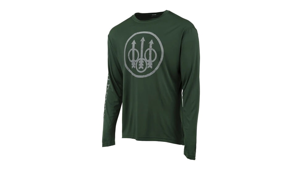 Beretta LS Vintage Trident T-Shirt - Mens, BERTS736T0394078AXXXL