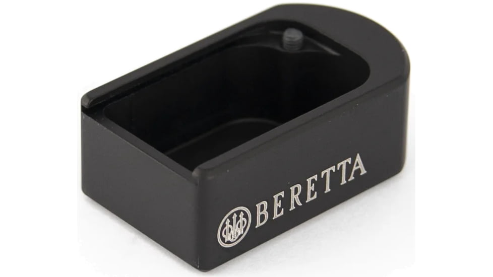 Beretta Magazine Extension, Beretta 92, 9mm, +2 Rounds, Black, 2, E01814
