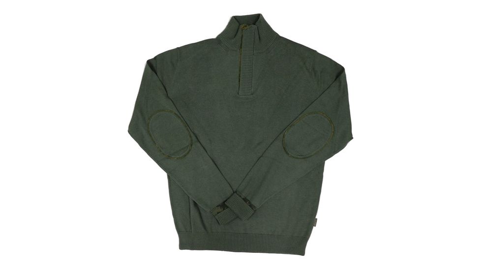 Beretta Men's 1/2 Zip Country Sweater Verde Foresta Medium