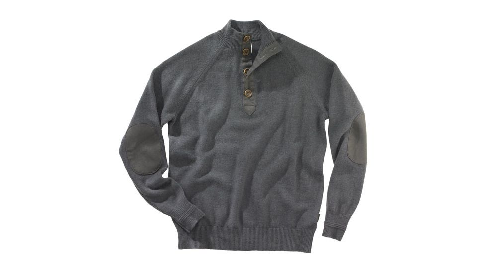 Beretta Men's Classic Buttons Sweater Small Deep Forrest