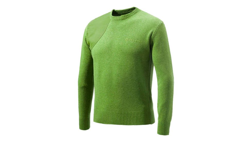 Beretta Men's Classic Round Neck Sweater Large Green