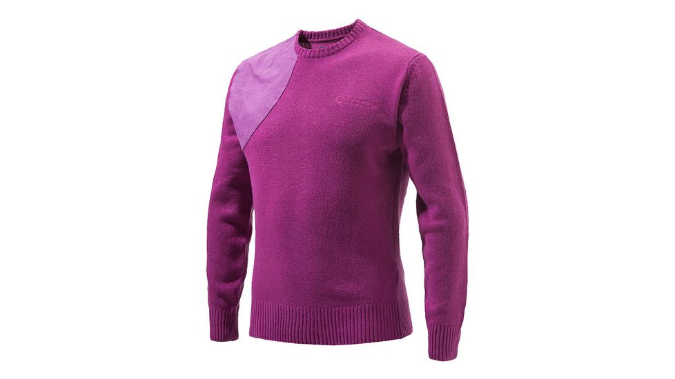Beretta Men's Classic Round Neck Sweater X-large Violet