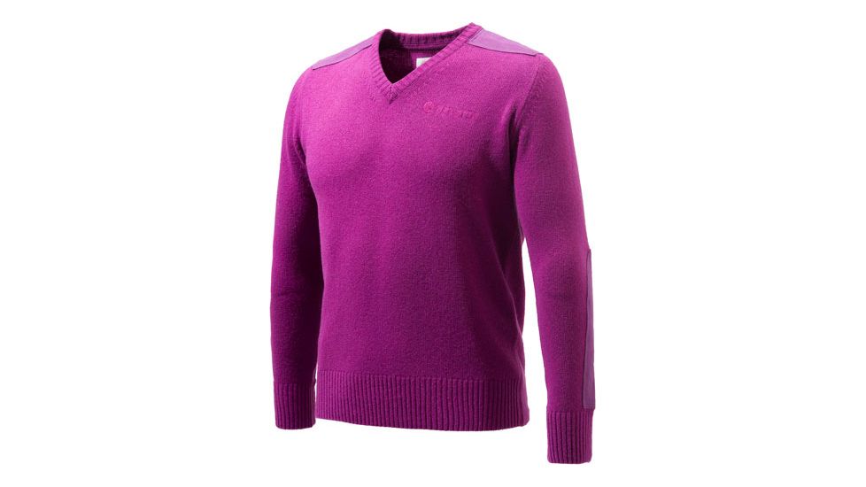 Beretta Men's Classic V-neck Sweater Violet Xx-large