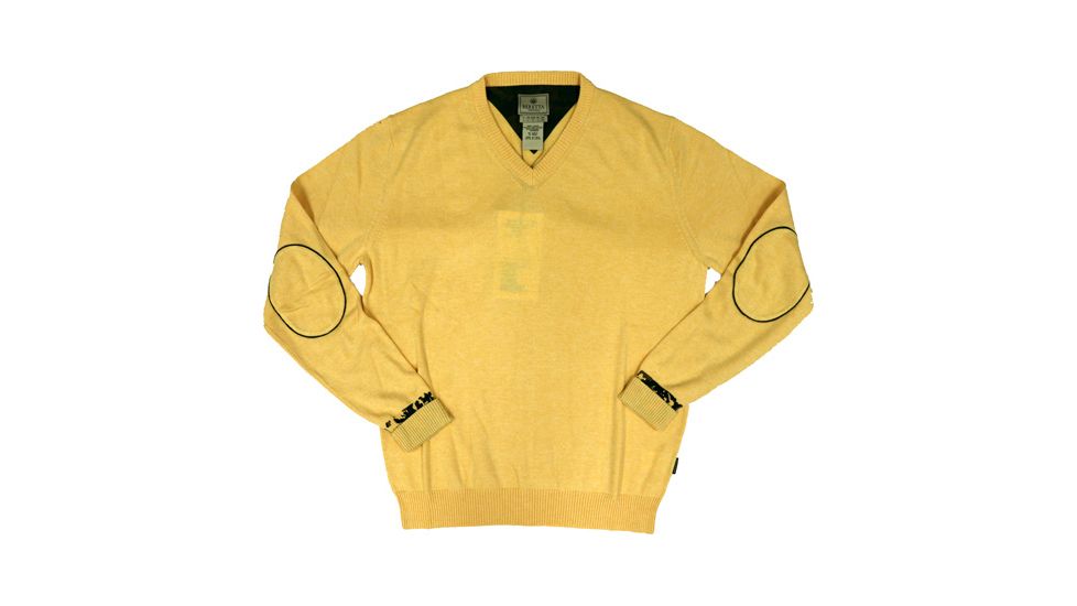 Beretta Men's Country Classic V-neck Sweater Medium Yellow