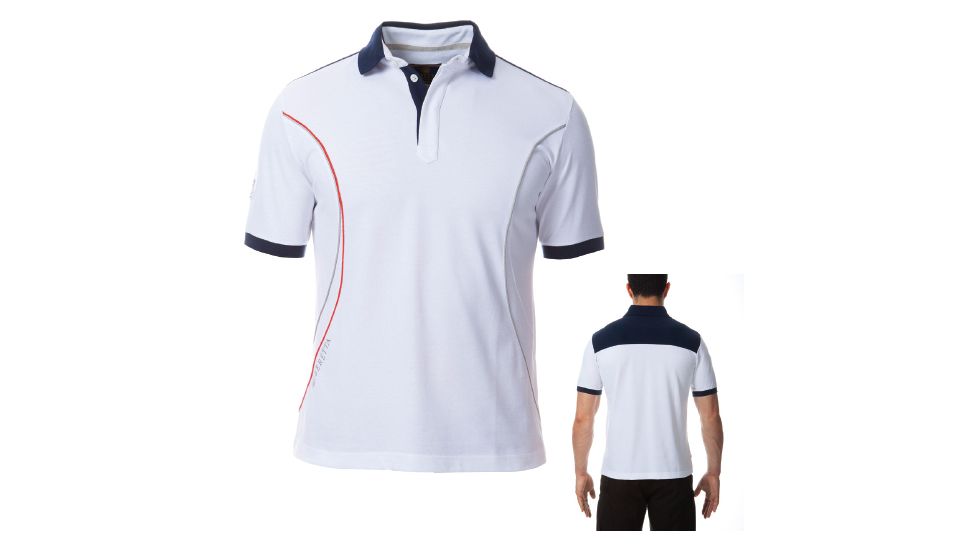 Beretta Men's Pro Polo Shirt, White, 2XL MT2571020140XXL