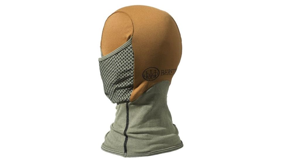 Beretta Mens Active Balaclava,Light Brown And Orange,Size 1 Medium/Large BC22105181081GI