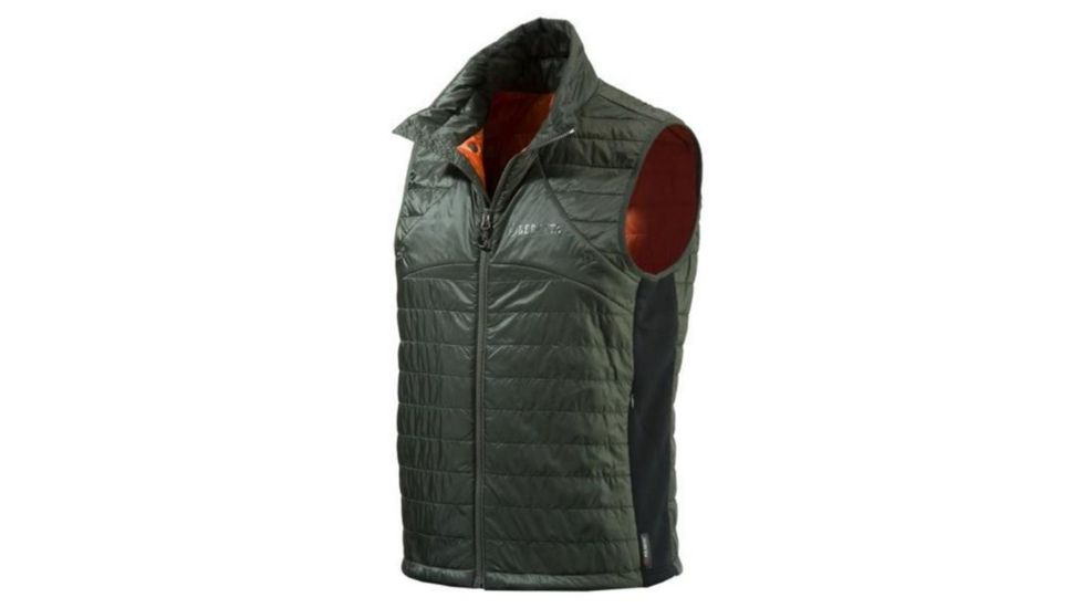 Beretta Mens BIS Vest Detachable Hood,Green/Orange,L GU651T0653077WL
