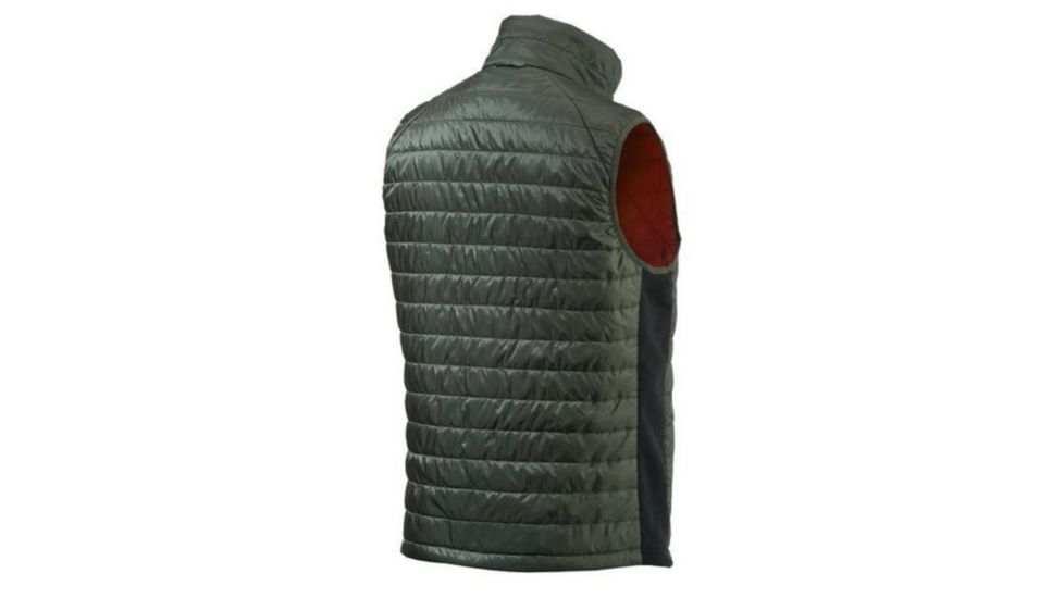 Beretta Mens BIS Vest Detachable Hood,Green/Orange,L GU651T0653077WL
