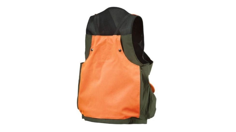 Beretta Mens Game Bag Vest,Green/Orange,L GU431T0649077WL