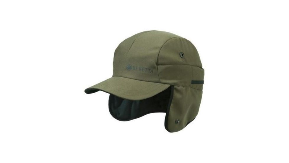 Beretta Mens Insulated Hat,Green/Orange Plaid,L BE03102295072XL
