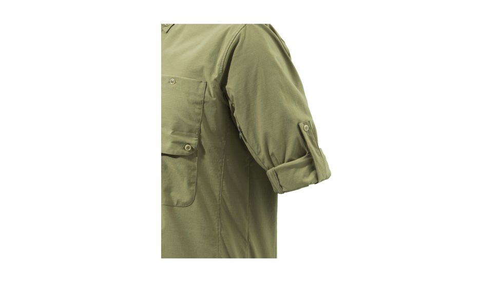 Beretta Mens Quick Dry Shirt, Men's, Green, 3XL, LU012T04400715XXXL