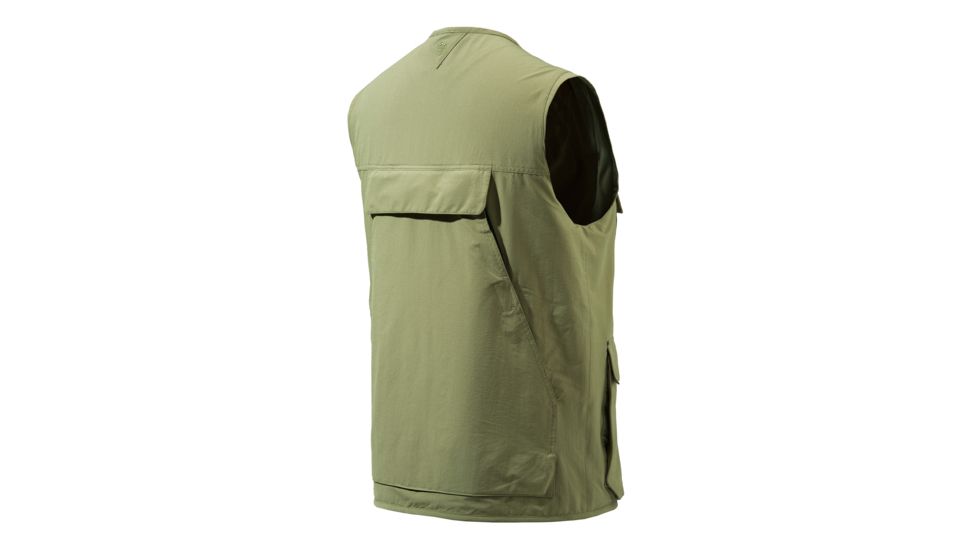 Beretta Mens Quick Dry Vest w/Game Bag,Fir Green,3XL GU322T0440070HXXXL