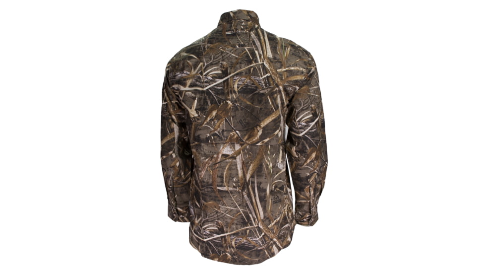 Beretta Mens Shirt TM Shooting, Long Sleeve,Camo Real Tree Max 5,3XL LU190075610858XXXL