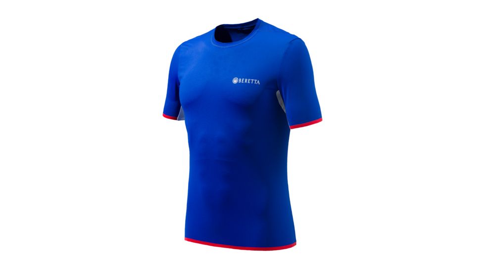 Beretta Mens T-Shirt,Beretta Blue,Large TS012T10850560L