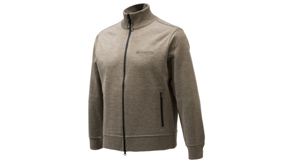Beretta Mens Technowindshield Long Zip Sweatshirt,Hazelnut,3XL PU411T12010825XXXL