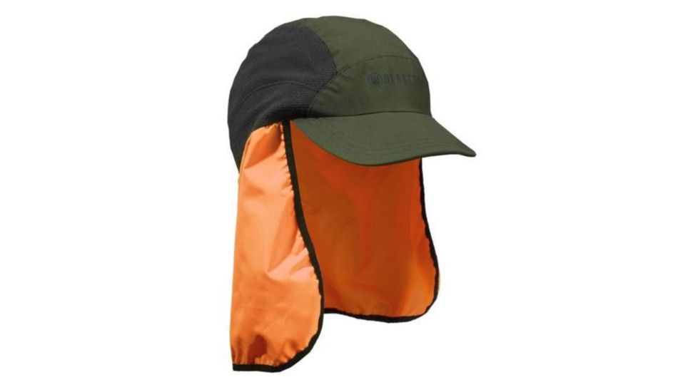 Beretta Mens Thornproof Cap,Green/Orange,2XL BE021T0649077WXXL