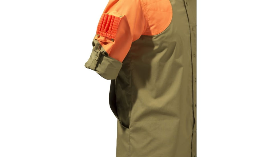 Beretta Mens Upland Front Load Shirt,Light Brown/Orange,XL LU611T1184081GXL