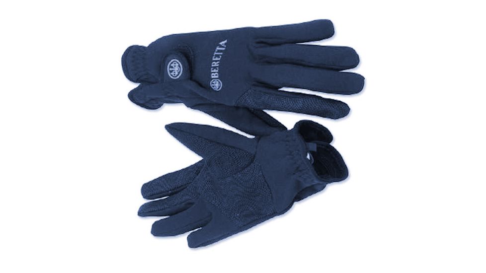 Beretta Mens Winter Gloves, Fleece, Navy, Large GL5303520504L