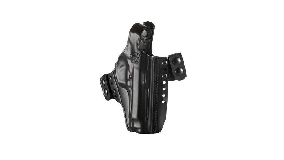 Beretta Mod. 03 for 92/96 Series Right Hand Leather Holster, Black E01116