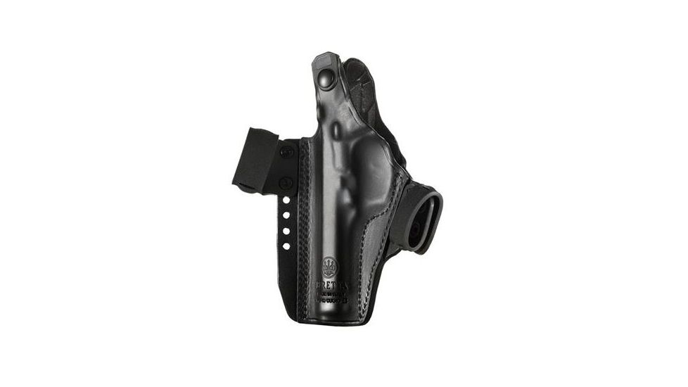 Beretta Mod. 03 for 92/96 Series Right Hand Leather Holster, Black E01116