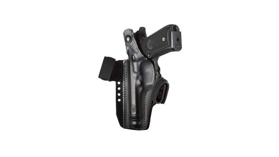 Beretta Mod. 03 for 92/96 Series Right Hand Leather Holster, Black E01116