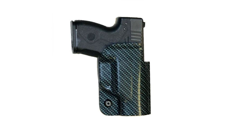 Beretta Nano Abs Cfb Belt Holster Carbon Fiber Look Left Hand, With Paddle Attachment G103CNPKLH