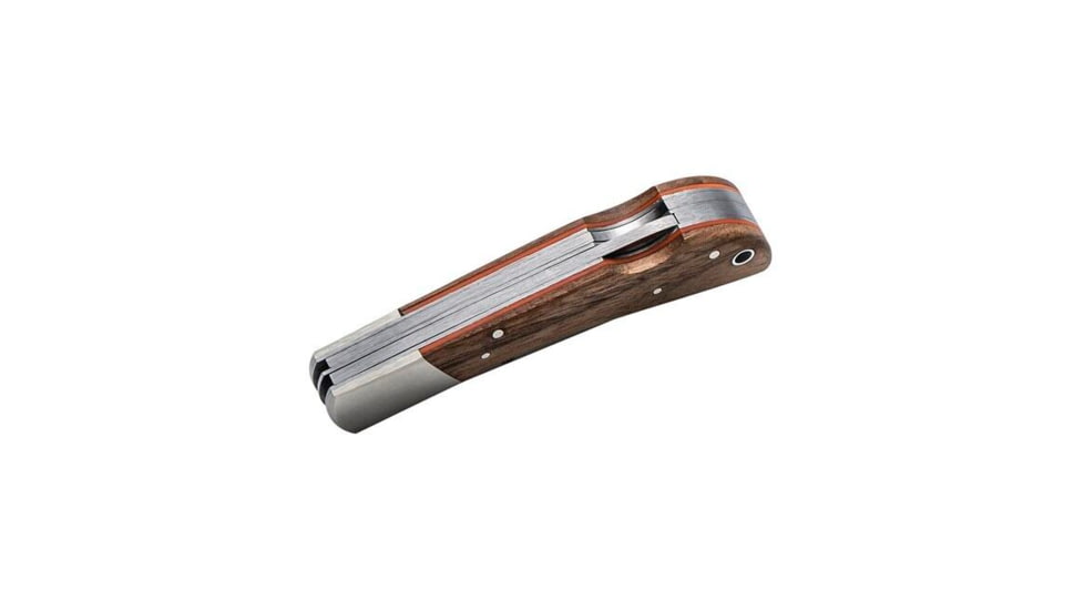 Beretta Nyala Lockback Folding Knife, 440 Stainless, Spear/Hook, Walnut Handle, CO251A273508B4
