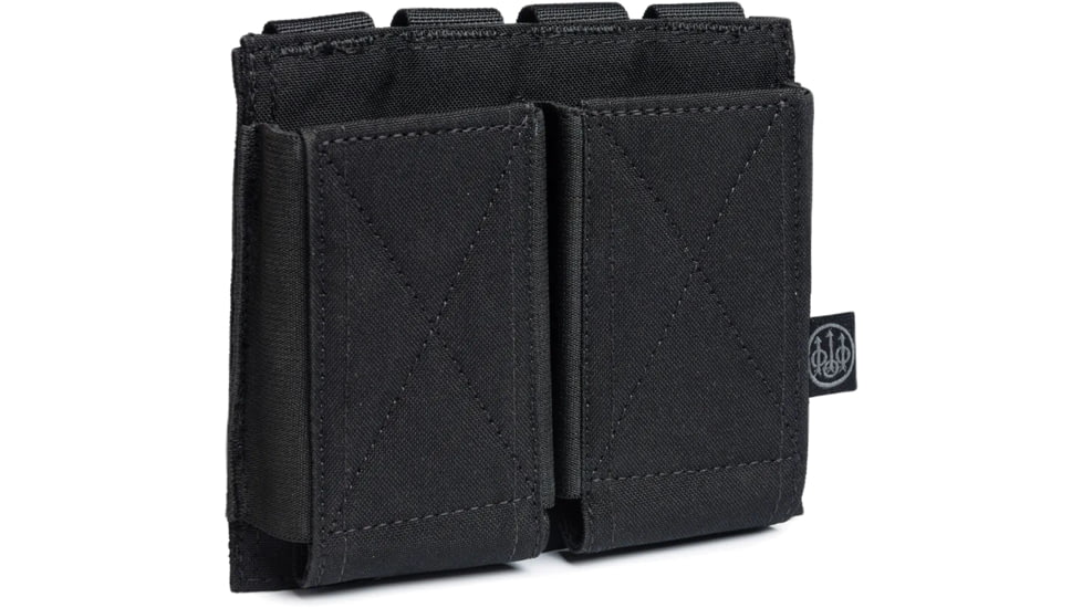 Beretta Open Top Double Multi Rifle Magazine Pouch, 5.56, Black, CA181001890999UNI