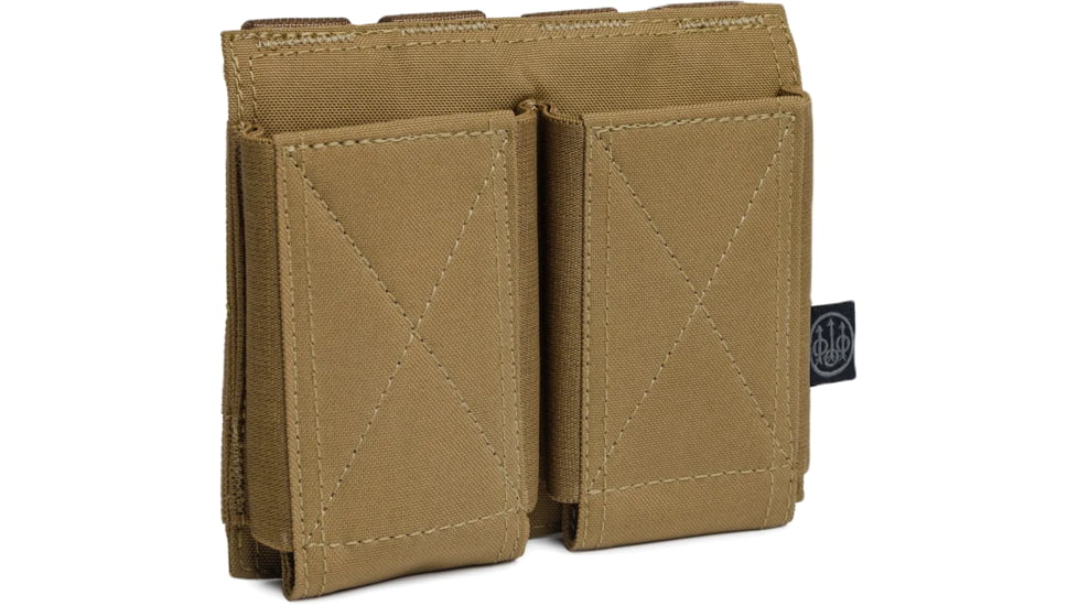 Beretta Open Top Double Multi Rifle Magazine Pouch, 5.56, Coyote, CA18100189087ZUNI