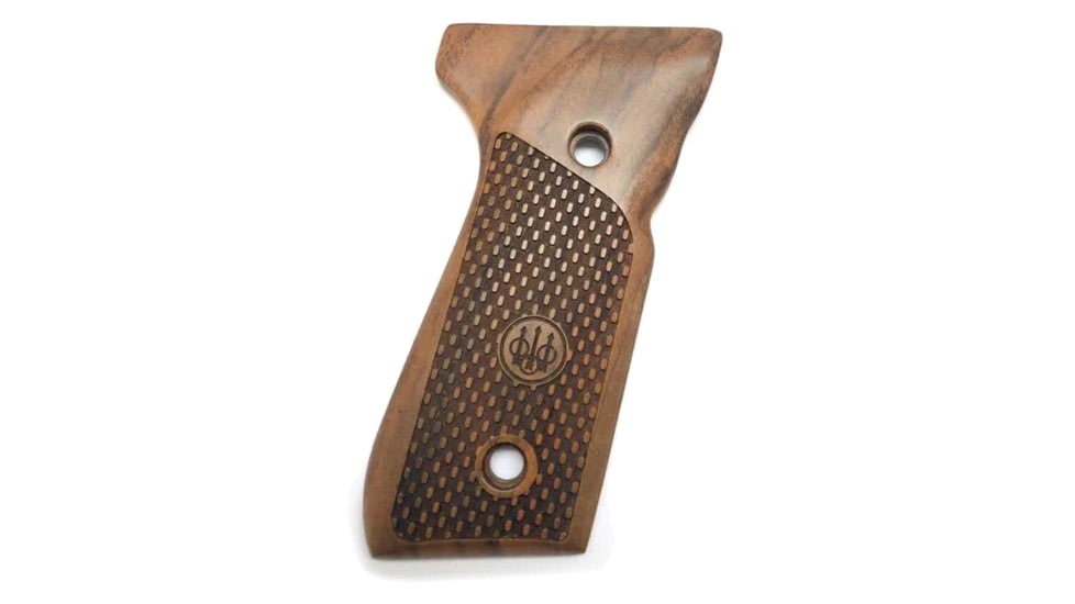 Beretta Oval PRO Walnut Pistol Grip, 92 Series, Wood, E02828