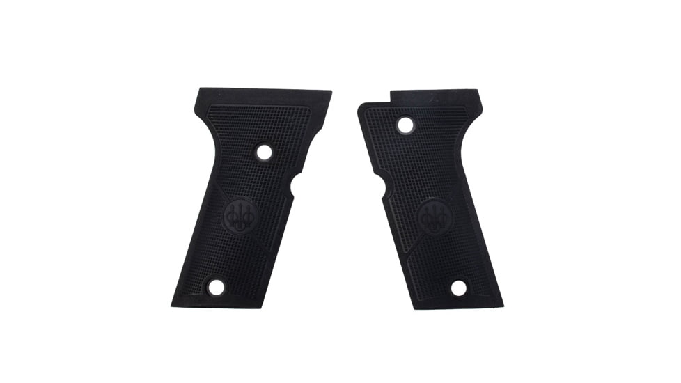 Beretta Polymer Thin Grip Panels, 92X Compact, Black, JG92XCTG