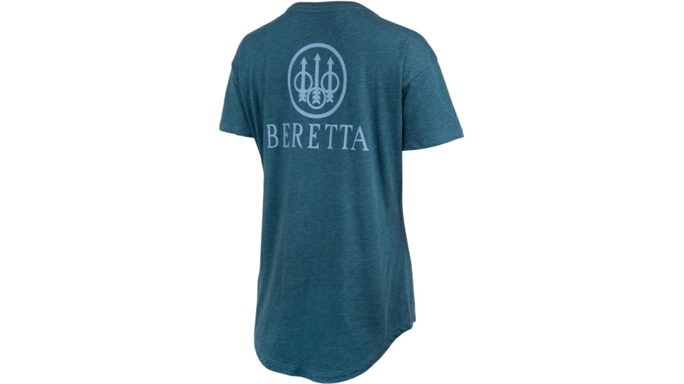 Beretta Ranger T-Shirt - Women's, Steel Blue Heather, Large, TS109T189005AVL
