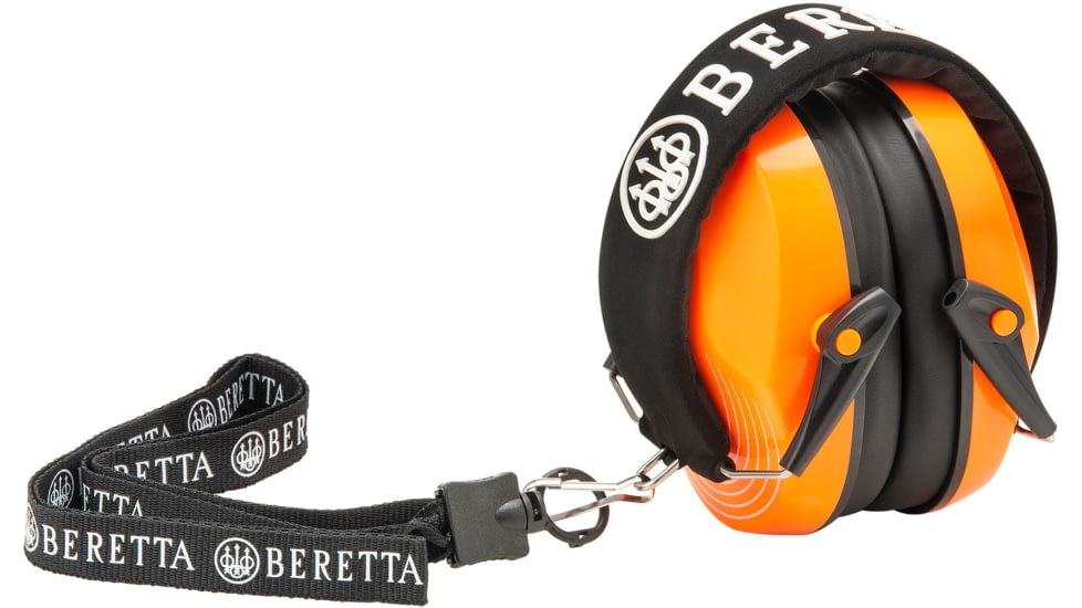 Beretta Safety Pro Earmuff, 25dB, Orange Fluorescent, CF1000000204FF