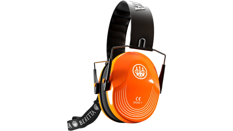 Beretta Safety Pro Earmuff, 25dB, Orange Fluorescent, CF1000000204FF