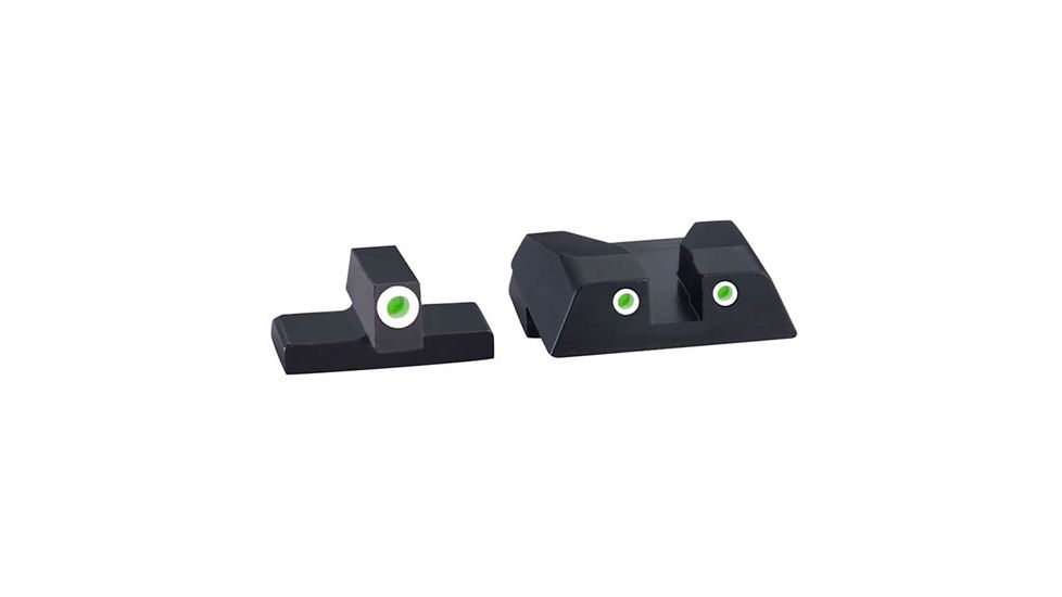 Beretta Tritium Pistol Night Sight Kit - 3-Dot, APX, Black, EU00069