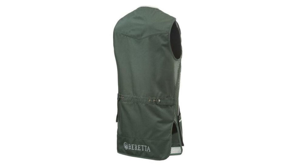 Beretta Silver Pigeon Shooting Vest,Hunter Green/Black,3XL GT21202113076NXXXL