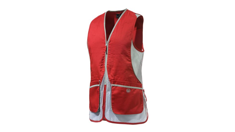 Beretta Silver Pigeon Shooting Vest,Red GT111021130335M
