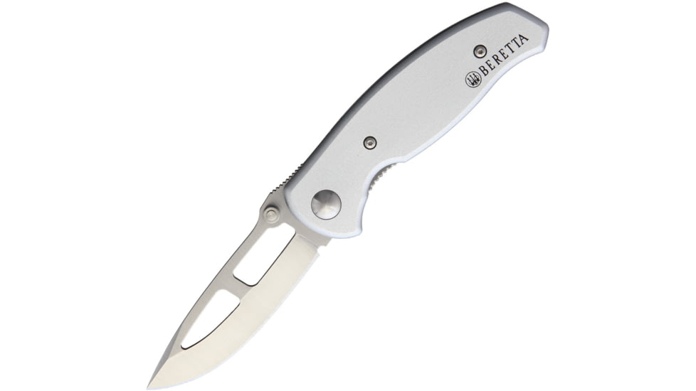 Beretta Airlight 3 Small Folding Knife, 2.5in, Satin AUS8, Satin Aluminum Handle, JK008A01