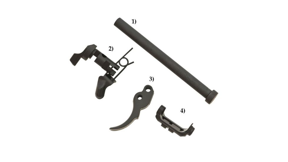 Beretta 92fs/96fs Steel Replacement Parts Kit, Black, E00706