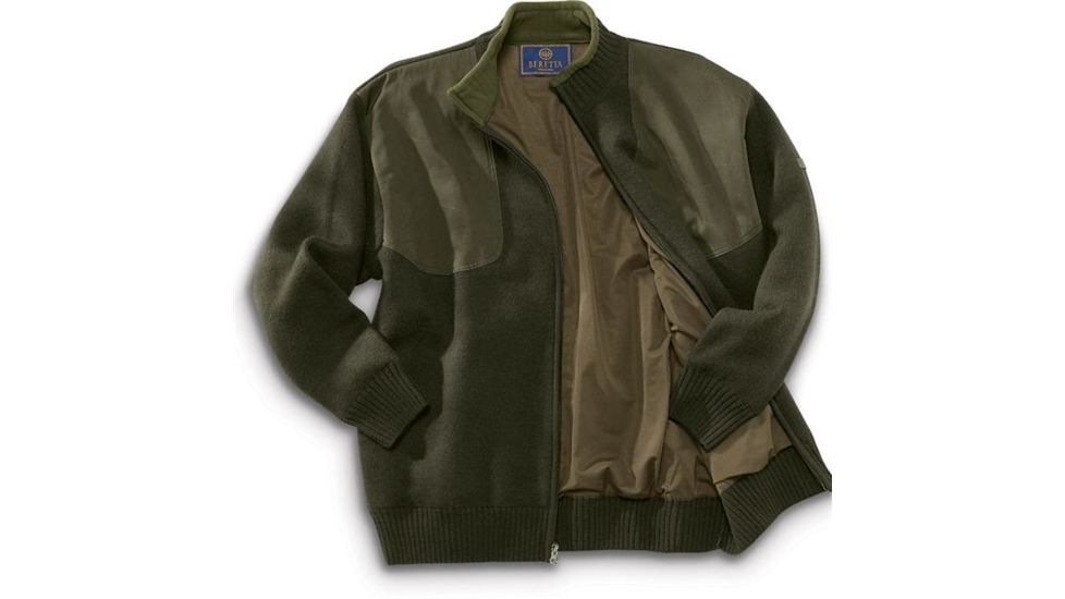 Beretta Sweater Wind Barrier Lining, Long Zip PU33701975XL
