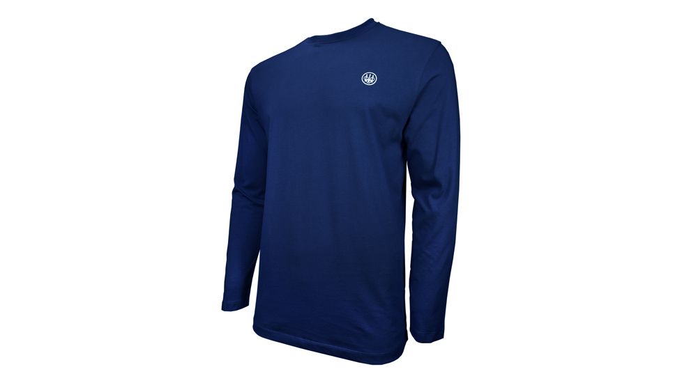 Beretta T-shirt Long Sleeve Usa Logo Medium Navy Blue