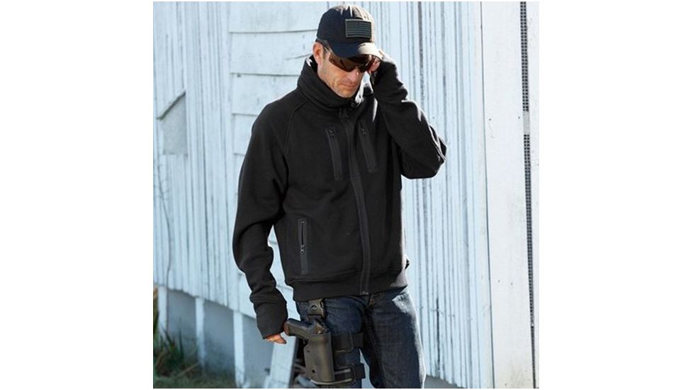 Beretta Tactical Sweatshirt,Black,Large FU2070720999L