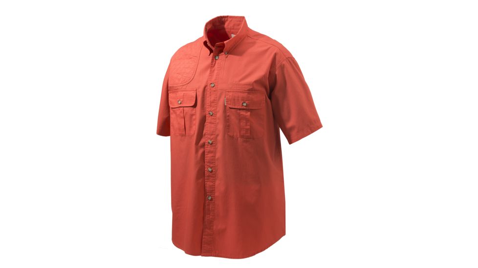 Beretta TM Shooting Shirt S/S, Red, XXL, LU162075610337XXL