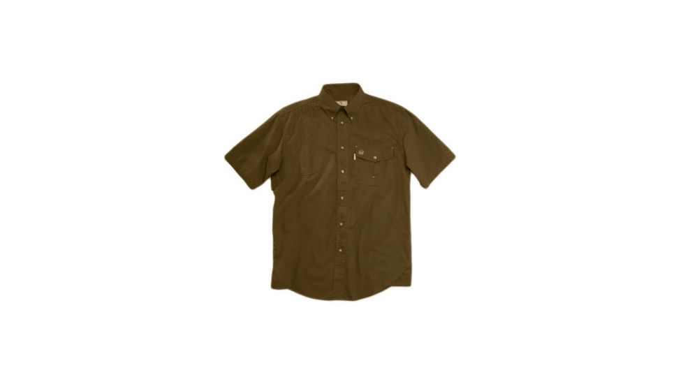 Beretta Shirt TM Shooting, Short Sleeve, Brown, Sm LU20756188S