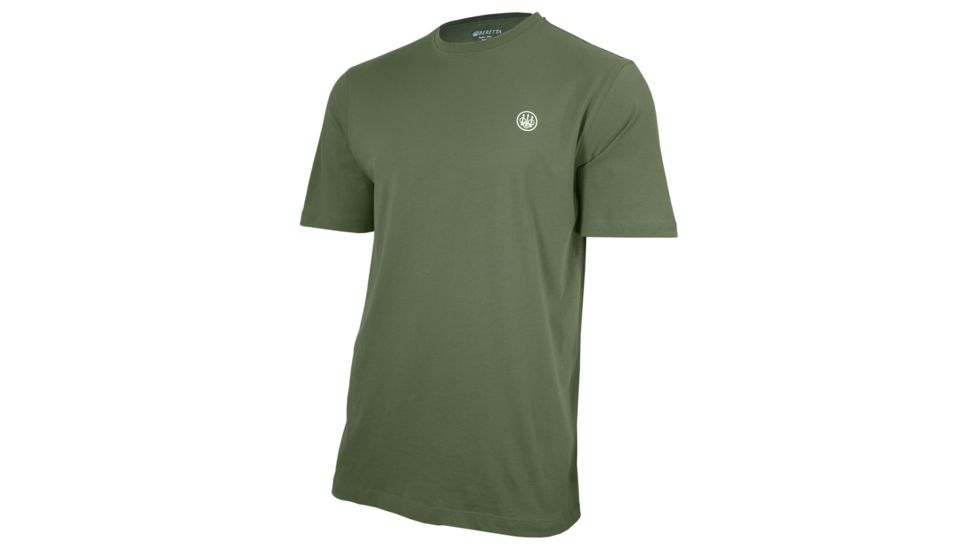 Beretta US Logo T - Shirt, Army Green, Large, TS252T1416078KL