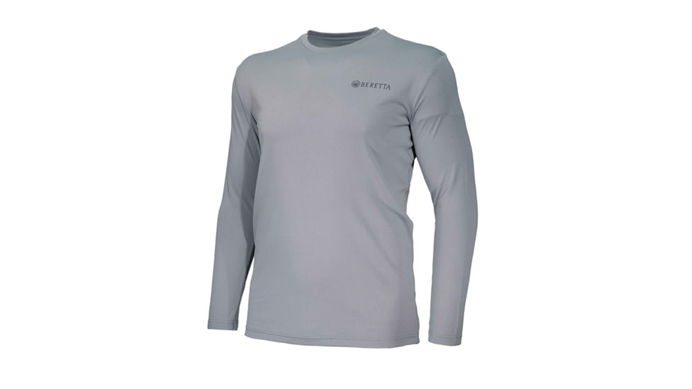 Beretta Us Tech Long Sleeve T-shirt, Gray - TS671T13220911XXXL