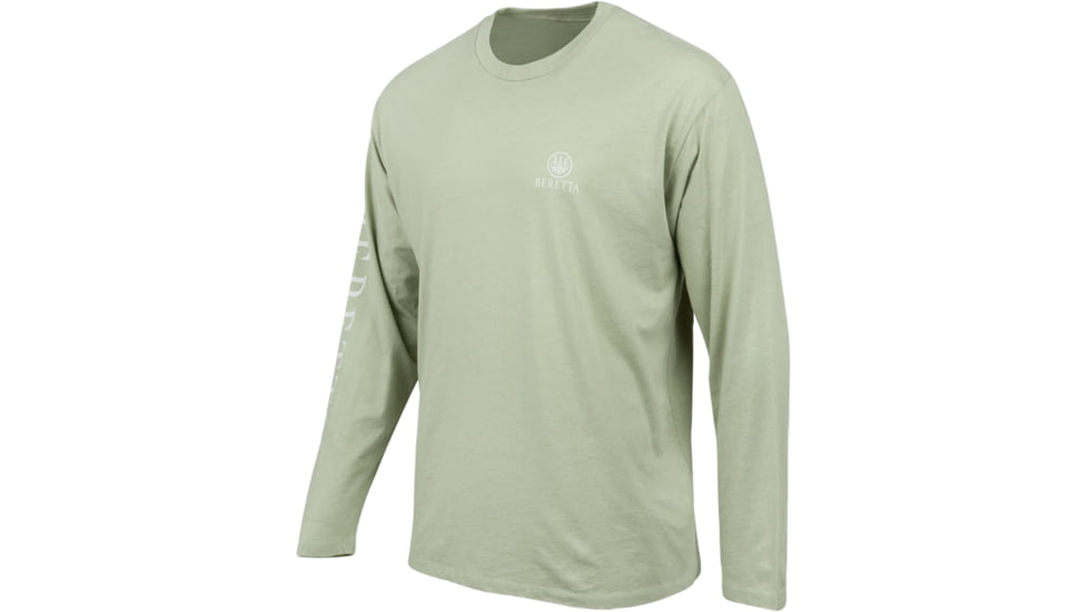 Beretta USA 2.0 T-Shirt - Men's, Long Sleeve, Sage Green, 3XL, TS230T189007A1XXXL