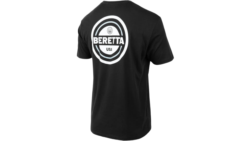 Beretta USA 2.0 T-Shirt - Men's, Short Sleeve, Black, Large, TS226T18900999L