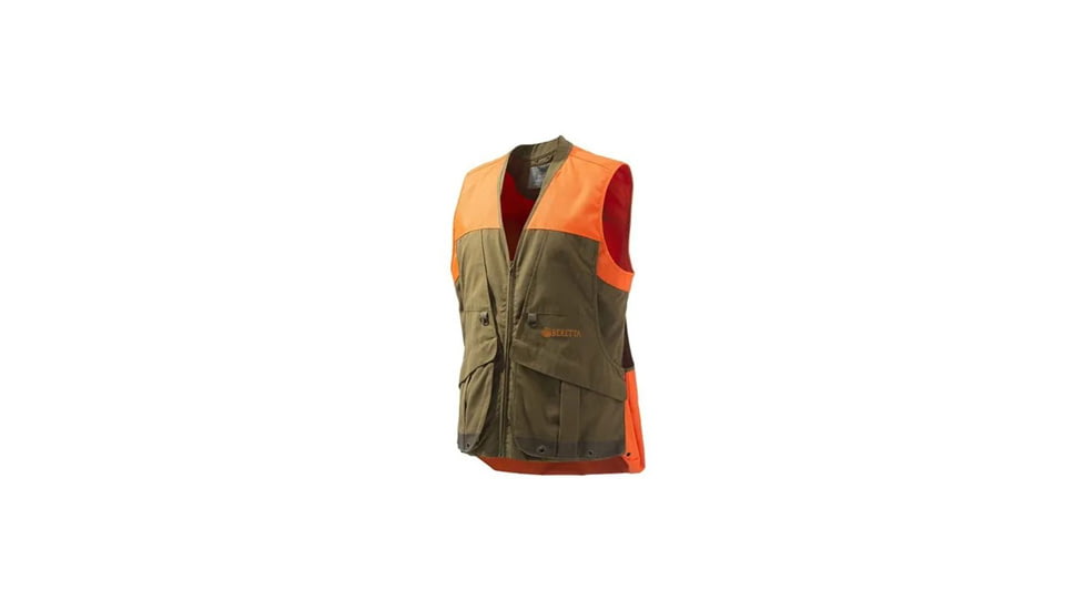 Beretta USA Corp RETRIEVER FLD VEST TOB/BLZ ORG XL, GU563T16510850XL